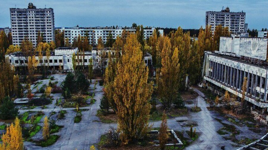 The central square of Pripyat.
Have a nice day :)