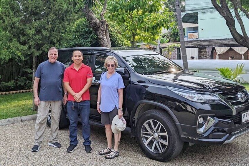 Full day car hire with private English speaking driver