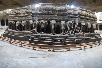 Ajanta and Ellora Caves Guided Tour from Mumbai