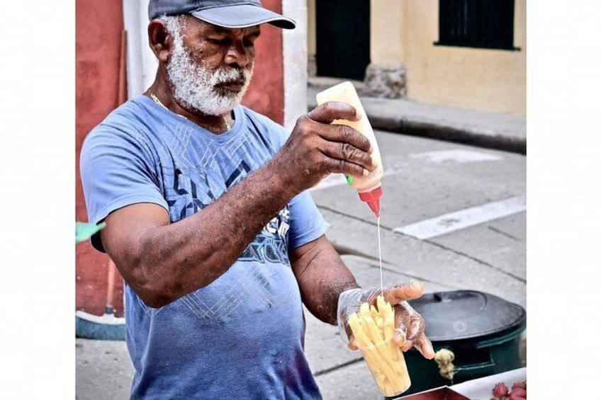Street Food Tour in Cartagena Walled City and Getsemani