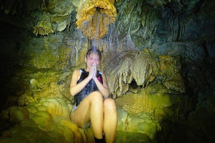 [Okinawa Miyako] [1 day] Pumpkin Limestone Caving & Sea Turtle Snorkeling