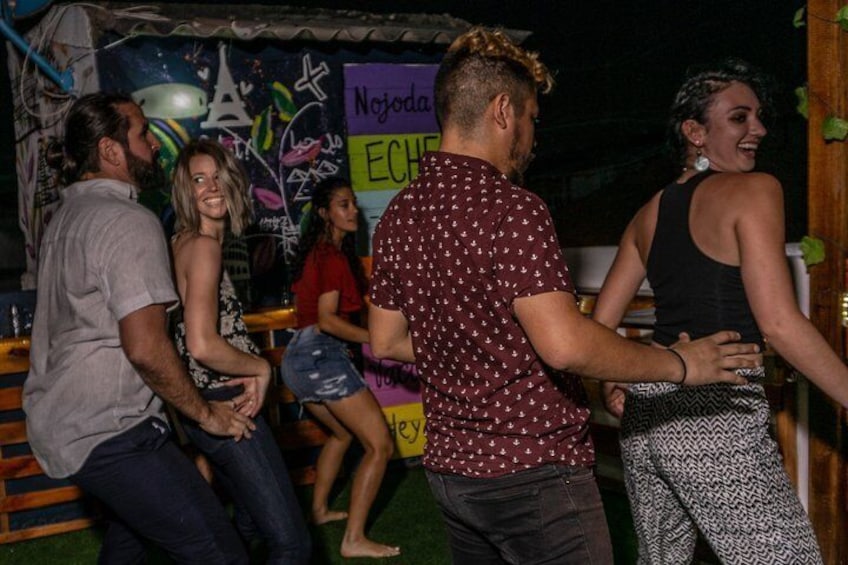 Dancing class In a Secret Rooftop Of The Old City