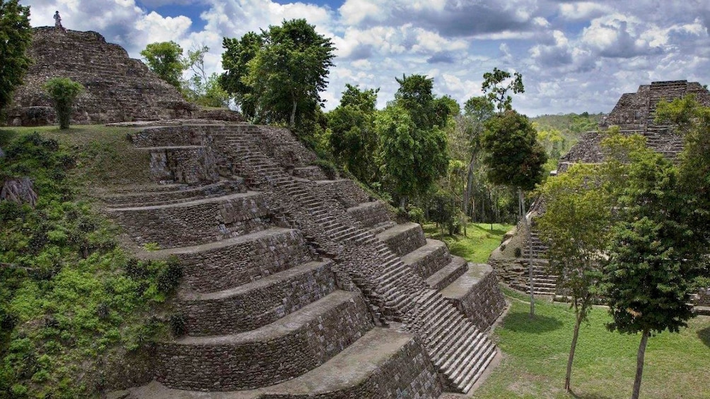 Pyramids in Yaxha