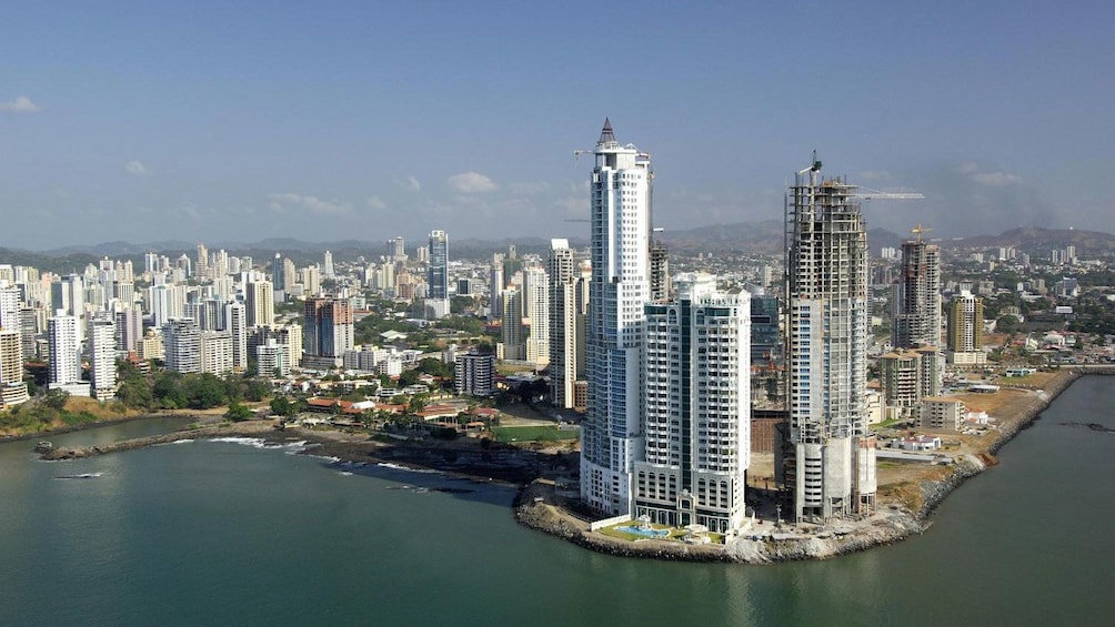 Panama City skyline in the afternoon
