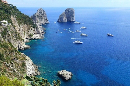 Exclusive Private Trip to Capri & Blue Grotto with Convertible Car and Top ...