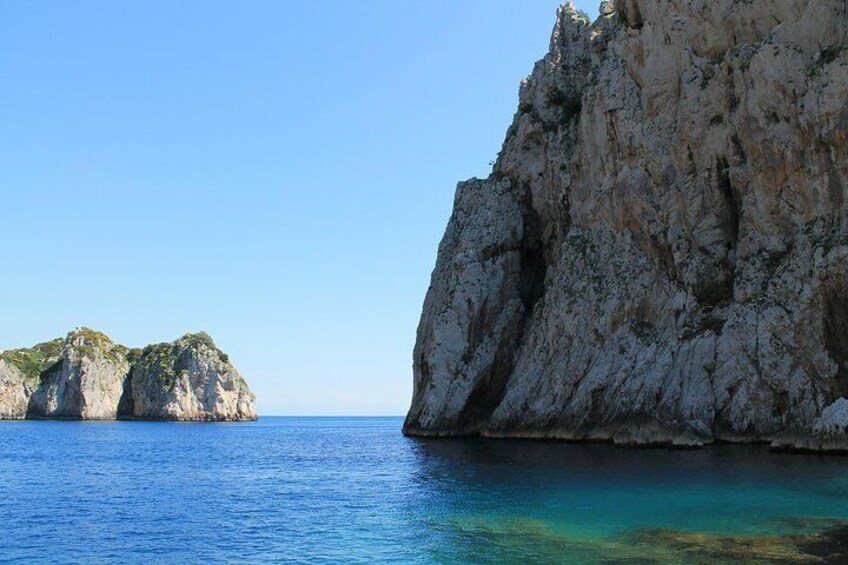 Exclusive Private Trip to Capri & Blue Grotto with Convertible Car and Top Guide