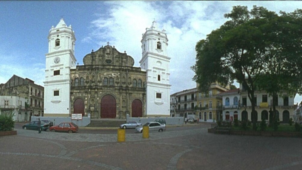 Panamanian Cathedral at the Plaza Mayor