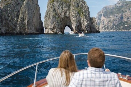 Voucher for Capri from Naples: Hydrofoil and Boat Tour Included