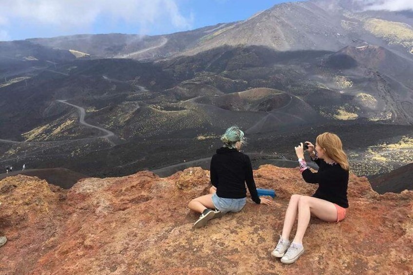 Etna tour in the morning