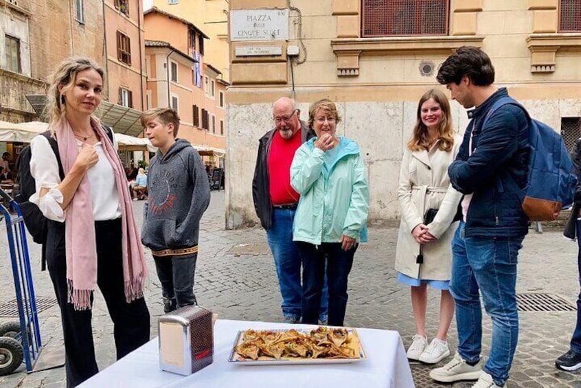 Jewish Ghetto and Campo Dè Fiori By Night Food, Wine and Sightseeing Tour