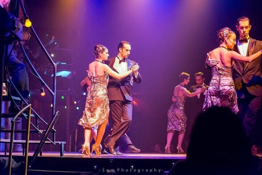 Madero Tango Show with Optional Dinner in Buenos Aires