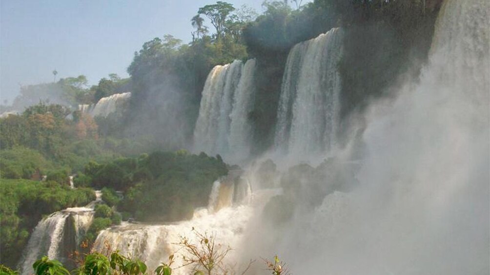 Day view of Iguazu Falls 