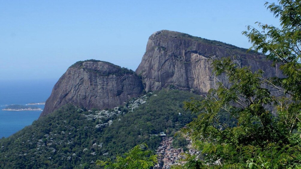 Cliffs looking over the Tijuca Rainforest near Rio de Janeiro