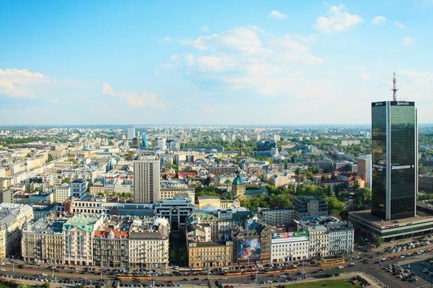 Full-Day Private Guided Tour to Warsaw from Krakow