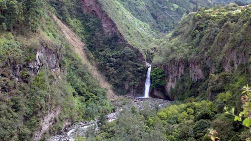 Stunning view of waterfalls in Manaus 