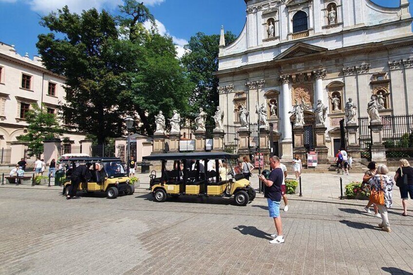 Cracow Full tour in a Golf Cart 