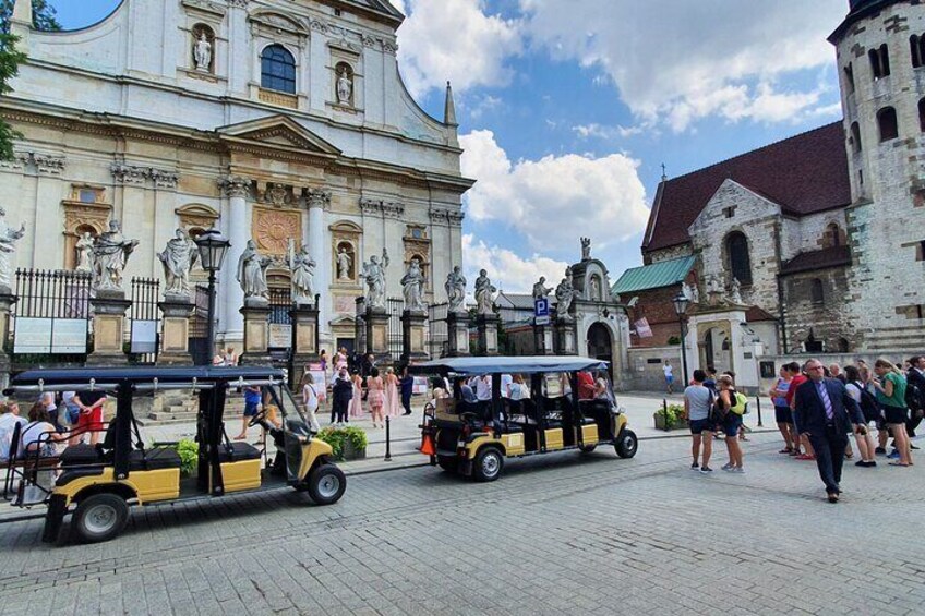 Cracow Full tour in a Golf Cart 