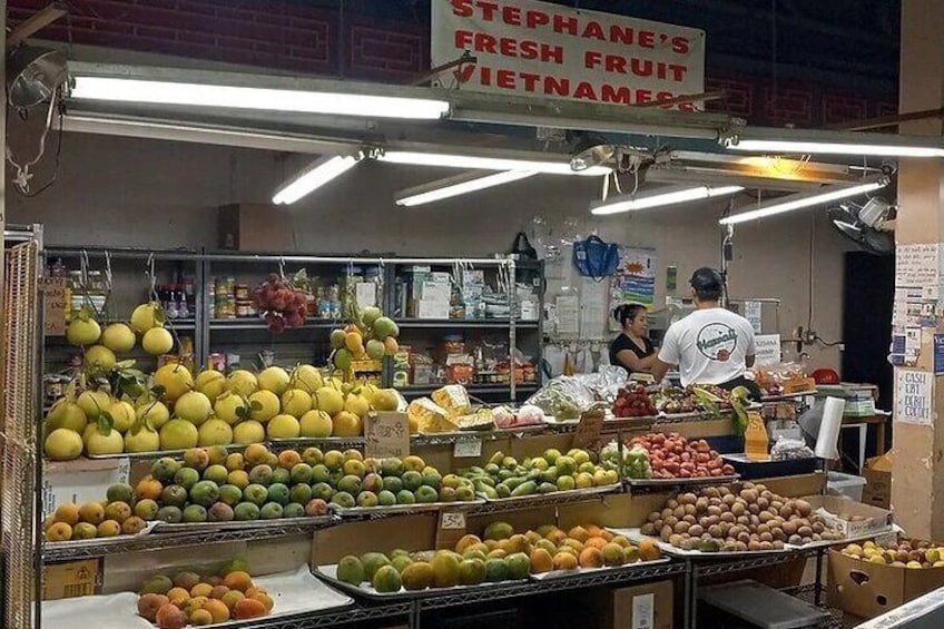 Fresh exotic local fruits