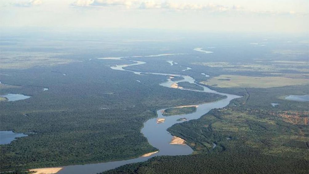 Aerial view of Maceio 