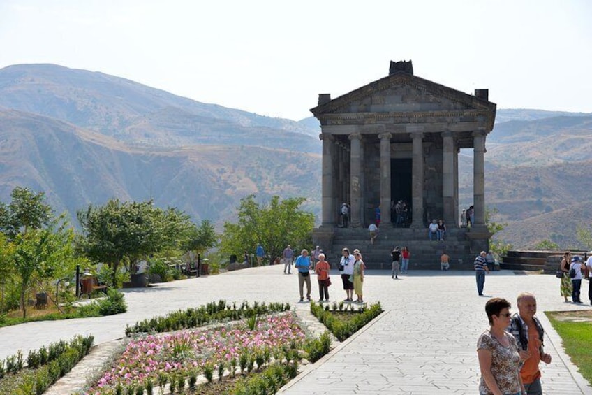 Garni Temple, Geghard Monastery, Lavash baking, Arch of Charents (private tour)