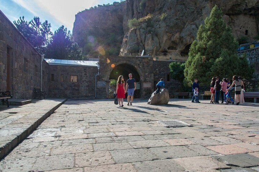Garni Temple, Geghard Monastery, Lavash baking, Arch of Charents (private tour)
