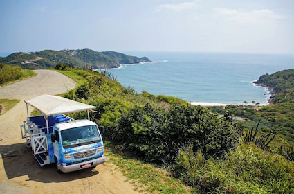Buzios Peninsula Open-Air Trolley Tour