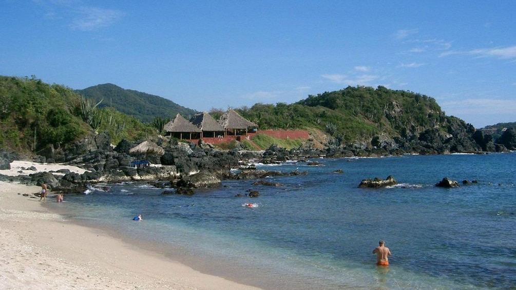 Pristine beach of Ixtapa