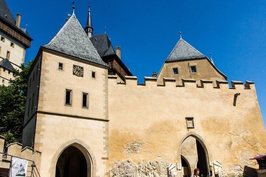Karlstejn castle - gate