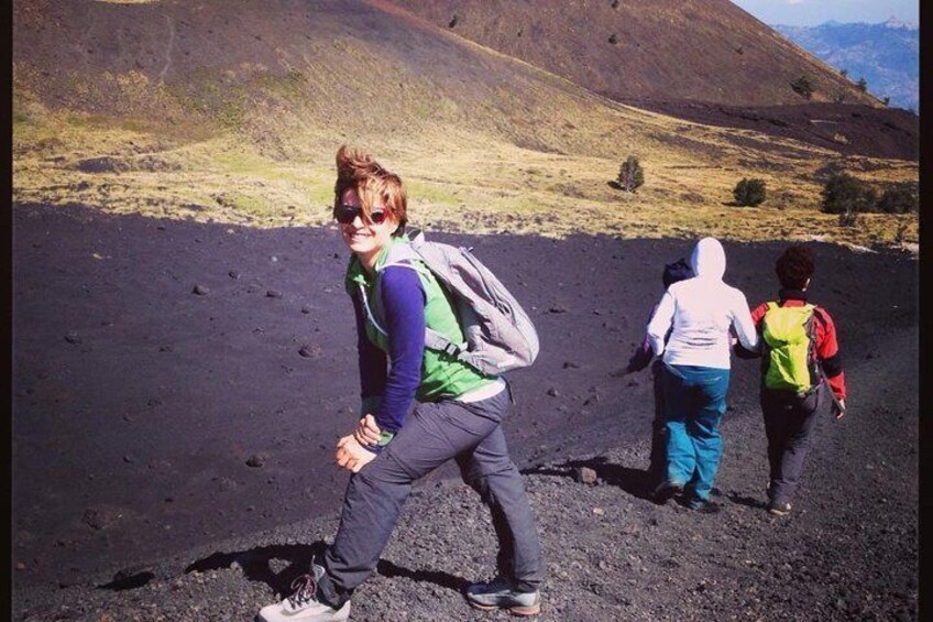 Walk around the eruptive cones