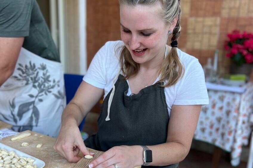 Traditional cooking lesson with tasting in the garden 