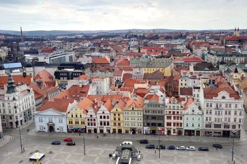 Pilsen historic centre - square