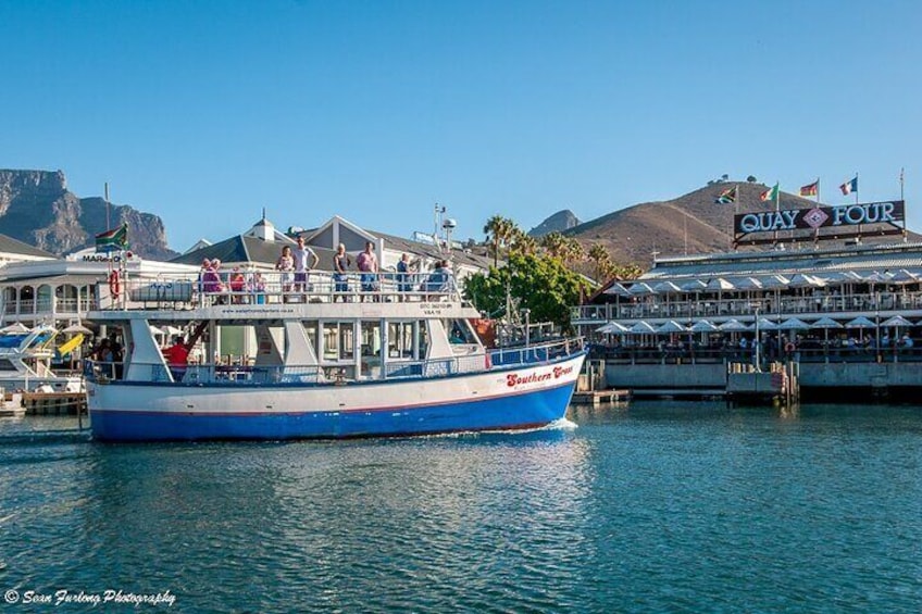 Cruise and Dine Lunch / Cape Town: Coastal Motor Cruise and 2-Course Lunch