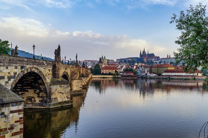 Prague Castle and Charles Bridge