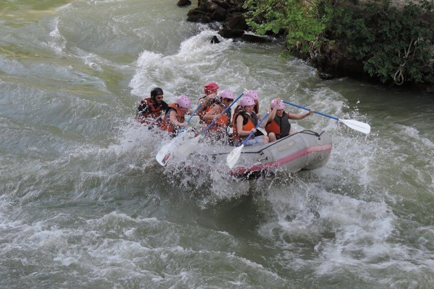 The rapid in Tiberin Island