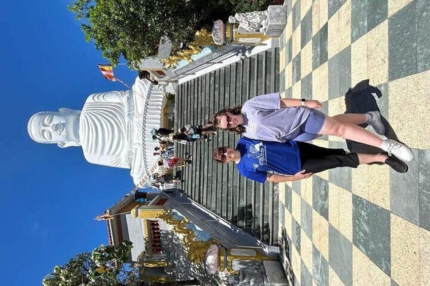 Golden Bridge - Marble Mountain -Hoi An City Tour- Riverboat Ride