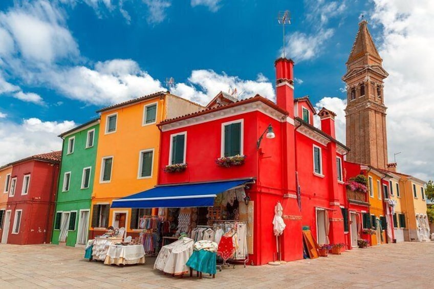 Luxury Murano & Burano Boat Tour