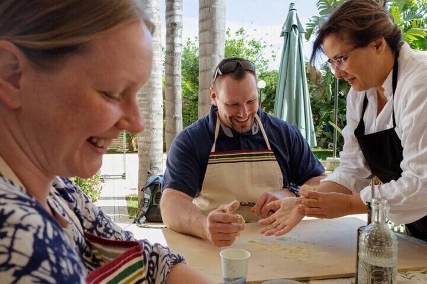 Fresh pasta making class in Syracuse 
