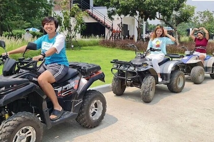 quad bike Ride Through Cultural Triangle at Ayutthaya Heritage Town