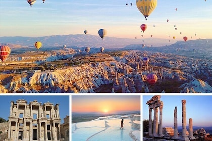 6 Days Turkey Tour Gallipoli, Troy, Ephesus, Pamukkale, Cappadocia Tour