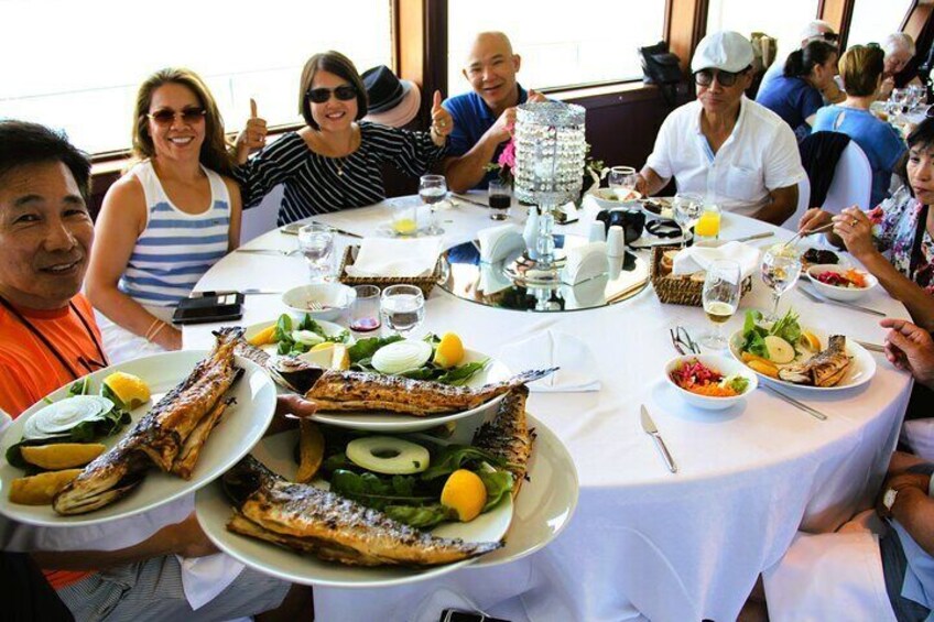 Bosphorus Lunch Cruise Opportunity to Swim in Black Sea in Summer