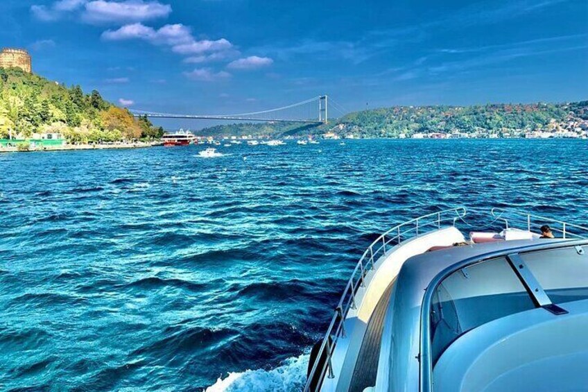 Bosphorus Lunch Cruise Opportunity to Swim in Black Sea in Summer