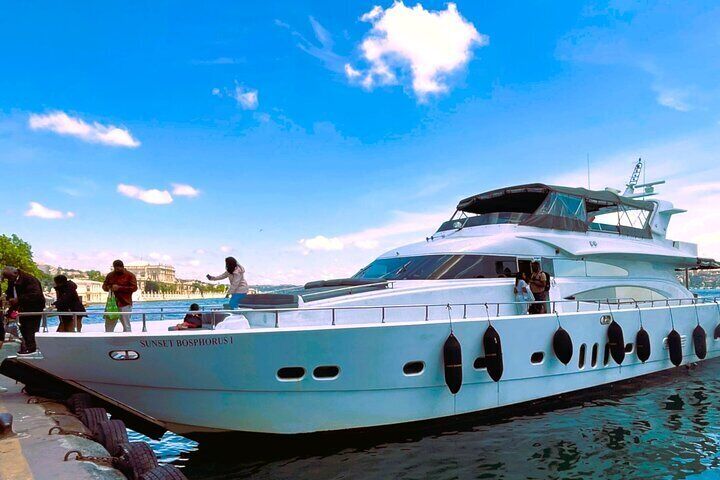Bosphorus Luxury Lunch Cruise & Black Sea Swimming Experience