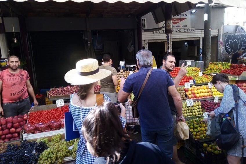 Cooking Class in Athens with Shopping in Central Market & Lunch