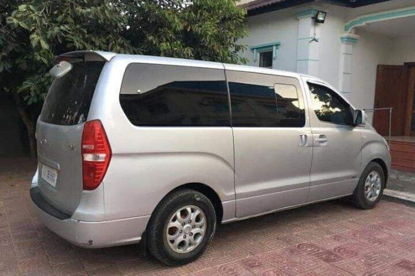 Private Taxi Phnom Penh to Siem Reap or Siem Reap to Phnom Penh