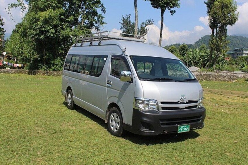 Private Car for 9 to 15 persons