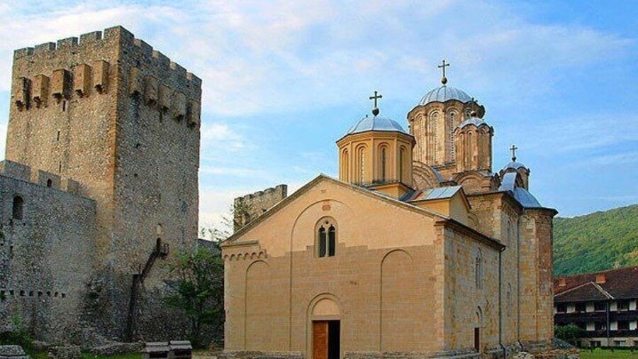 Monastery Manasija and Resava Cave Tour From Belgrade