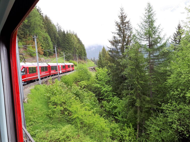 Bernina express. Private tour package