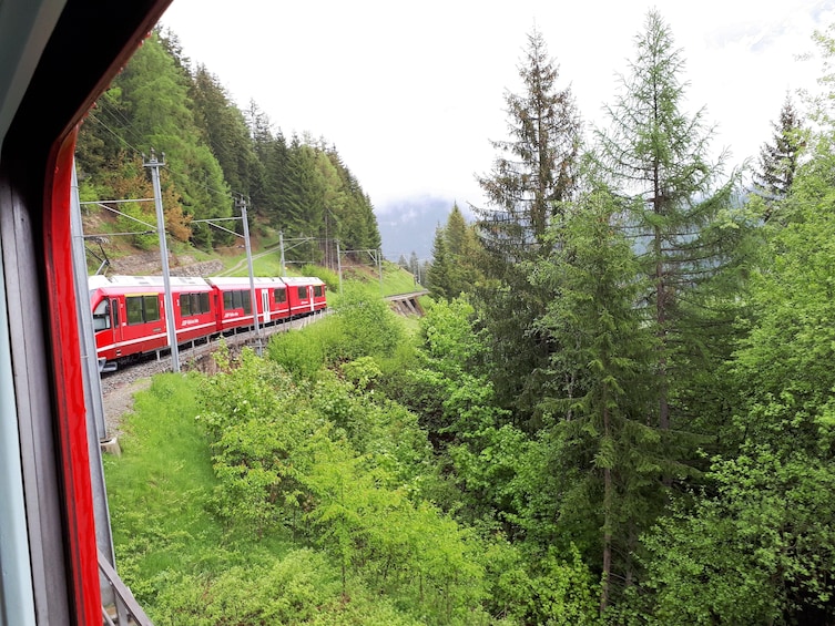 Bernina express. Private tour package