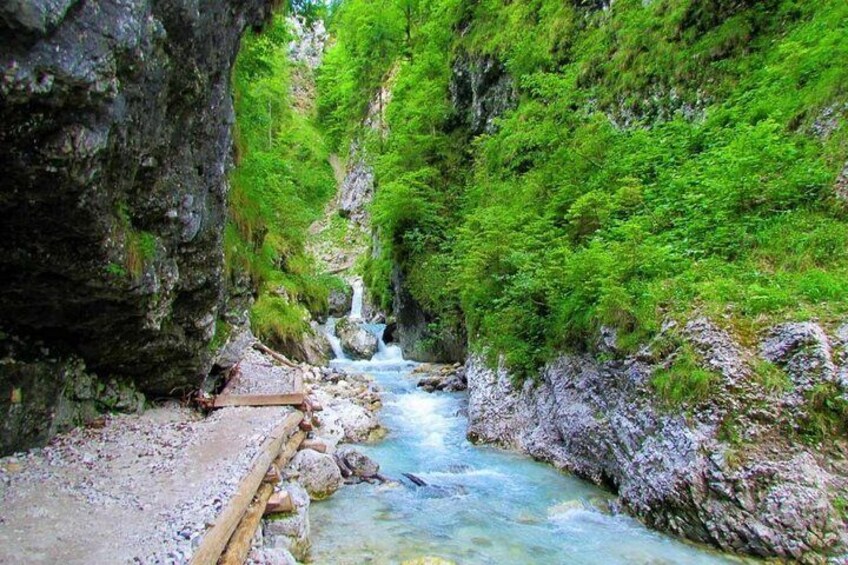 The Waterfalls of Martuljek Hike