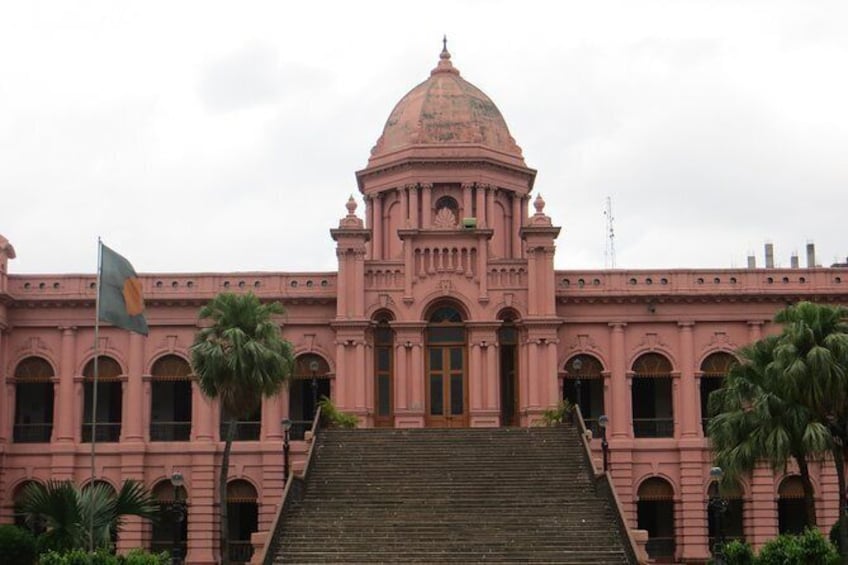 Show item 2 of 7. Ahsan Manzil/ Pink city